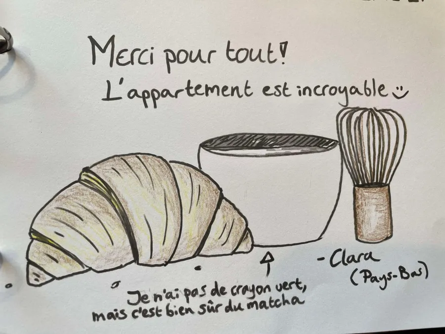 Notre livre d’or — Clara